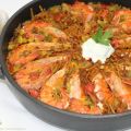 Fideua con alioli sin huevo