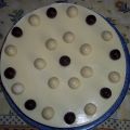 Tarta tres chocolates.