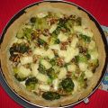 QUICHE DE AJETES Y BRÓCOLI