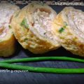 Rollitos de tortilla y requeson