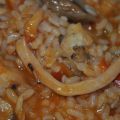 ARROZ CON RAPE Y GAMBAS