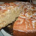 Bizcocho de manzana con nueces