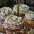 Cupcakes de chocolate blanco!!