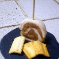 Galantina de pollo con castañas.