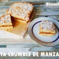 TARTA CRUMBLE DE MANZANA