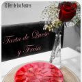 Tarta de Queso y Fresa sencilla