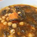 garbanzos con espinacas