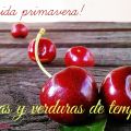 PRODUCTOS DE TEMPORADA: PRIMAVERA