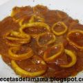 Receta de Anillas de calamar en salsa