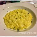 Risotto a la Cúrcuma y Tres Quesos