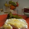 Pechugas gratinadas con nata