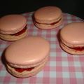 Macaron con polvo de merengue
