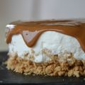 Cheesecake con dulce de leche