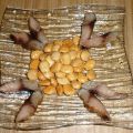 Caballa con Almendras Fritas