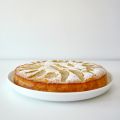 Bizcocho de queso fresco y pera