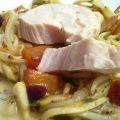 Ensalada de pollo y verduras