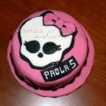 Tarta Monsters High para Paola