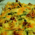 GRATINADO DE BRÓCOLI Y CHORIZO