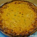Quiche de pisto, atún y queso