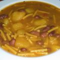 PAPAS, JUDÍAS Y FIDEOS