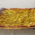 Tarta de pexegos