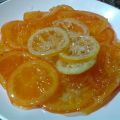 Naranjas y limones confitados