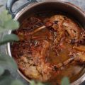 Muslos de pollo con limón en olla express