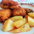 Jamoncitos de Pollo Adobados y Empanados