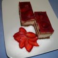 PASTELITOS DE MOUSSE DE FRESA