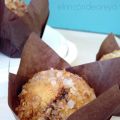 Muffins de vainilla rellenos