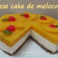 Cheese cake de melocotón