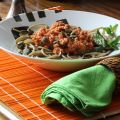 SPAGUETTI A LA BOLOGNESA VEGANA.