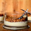 Natillas caseras con crumble de galletas María