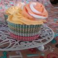 CUPCAKE NATA Y NARANJA