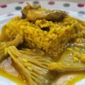 ARROZ DE CONEJO Y SETAS