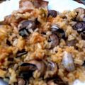 Arroz de conejo con caracoles