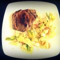 Cuadril con ensalada