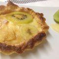 tartaleta de crema pastelera y fruta