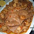 TERNERA EN SALSA CON SETAS Y CHAMPIÑONES