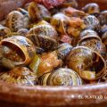 CARACOLES EN SALSA CON JAMÓN Y CHORIZO