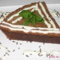 Pastel ligero de chocolate