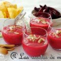 Salmorejo de remolacha