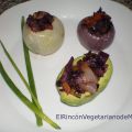 Cebollas y aguacate rellenos