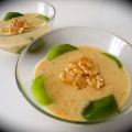 Kiwi con salsa de yogur y vainilla