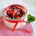 Natillas de fresas y mascarpone