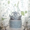 Tarta corona de princesa