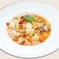 SOPA DE PESCADO Y MARISCO