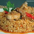 Arroz montañes con verduras