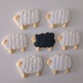 ♥ Galletas decoradas de ovejitas