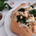 GARBANZOS CON BACALAO Y KALE A LA MODERNA